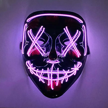 Creepy Neon Mask