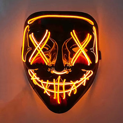 Creepy Neon Mask