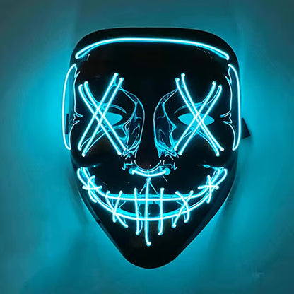 Creepy Neon Mask