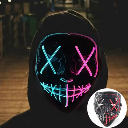 Creepy Neon Mask