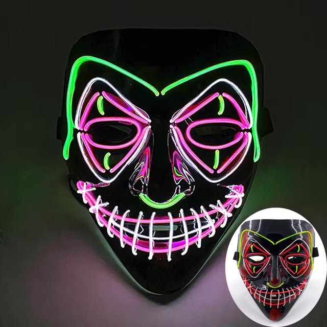 Creepy Neon Mask