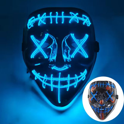 Creepy Neon Mask